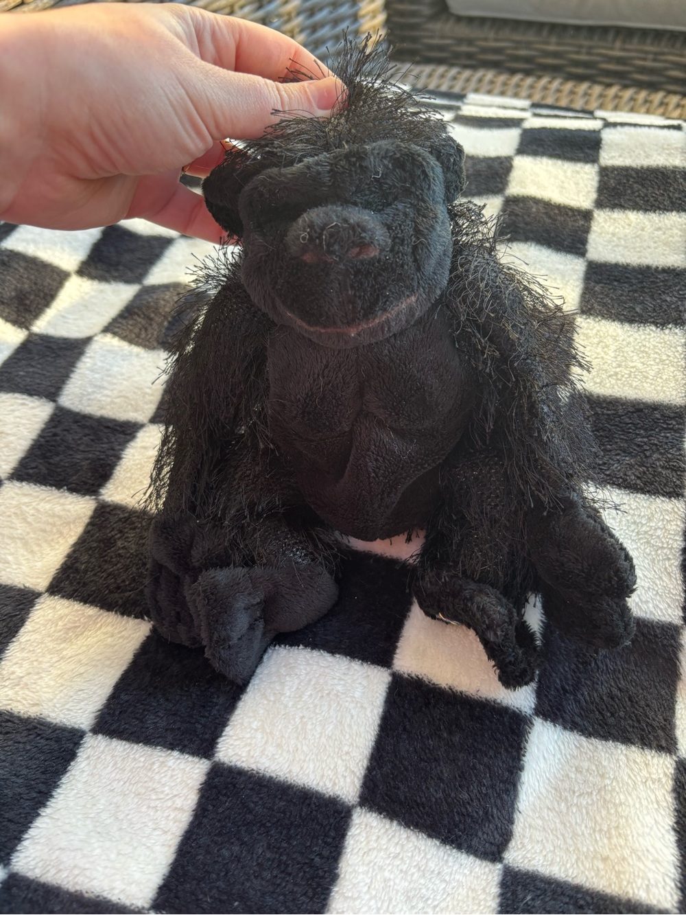 Ganz Webkinz Gorilla plush toy - no code